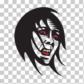 SVG Scared human face SVG Scared human face
