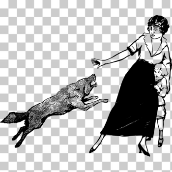 SVG Scary dog jumps SVG Scary dog jumps