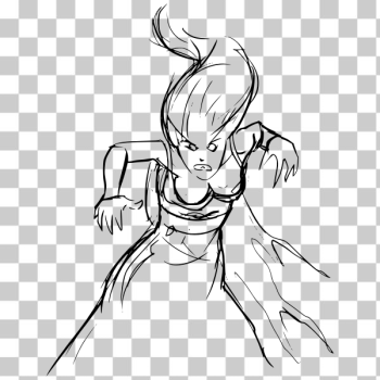 SVG Scary lady SVG Scary lady