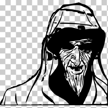 SVG Scary old man SVG Scary old man