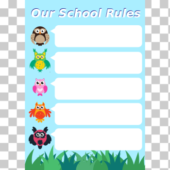 SVG School rules SVG School rules