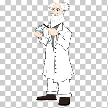 SVG Scientist in experiment SVG Scientist in experiment