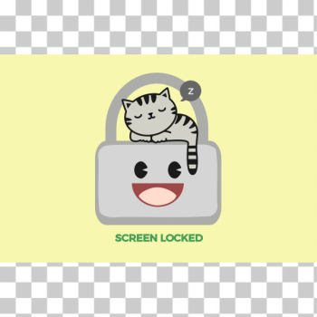 SVG Screen locked logo SVG Screen locked logo