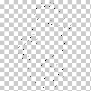 SVG Seahorse - connect the dots SVG Seahorse - connect the dots