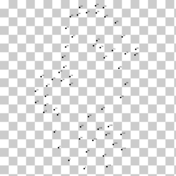 SVG Seahorse - connect the dots SVG Seahorse - connect the dots