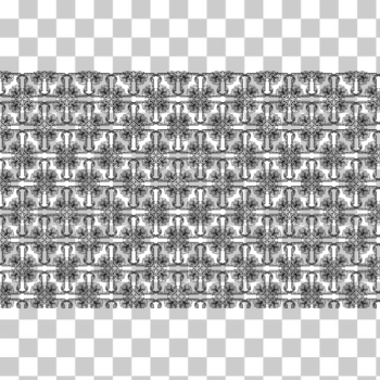 SVG Seamless vintage symmetric frame extrapolated vector pattern