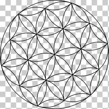 SVG Seed of life vector drawing SVG Seed of life vector drawing