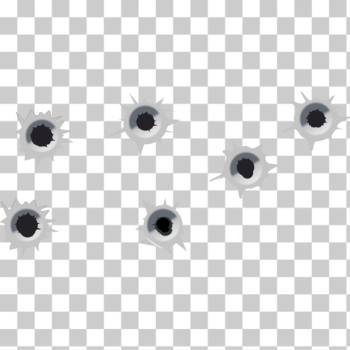 SVG Set of bullet holes SVG Set of bullet holes