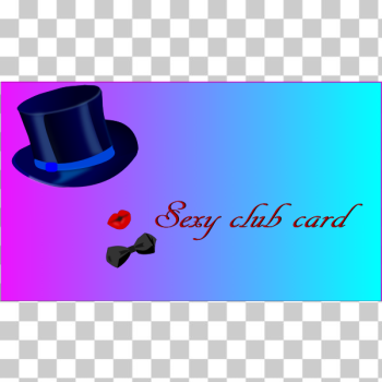 SVG Sexy club card SVG Sexy club card
