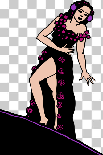 SVG Sexy dance lady SVG Sexy dance lady