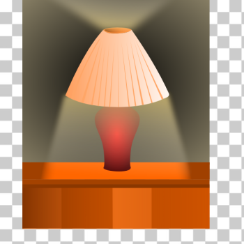 SVG Shaded lamp SVG Shaded lamp