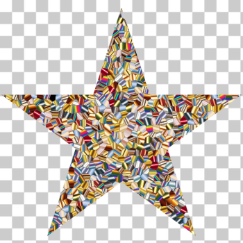 SVG Shimmering Iridescent Mosaic Tiles 2 Star SVG Shimmering Iridescent Mosaic Tiles 2 Star