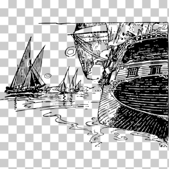 SVG Ship opening fire vector image SVG Ship opening fire vector image