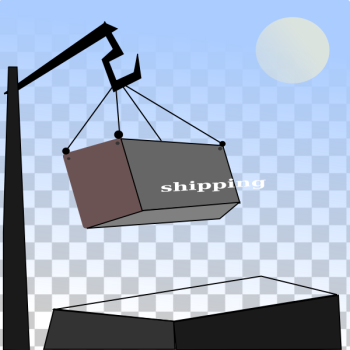 SVG Shipping containers vector illustration SVG Shipping containers vector illustration