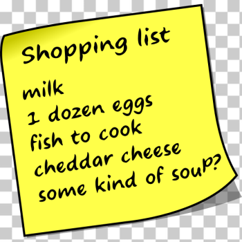SVG Shopping list SVG Shopping list