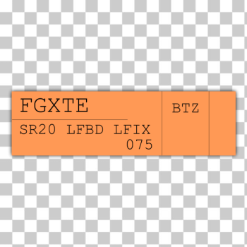 SVG Short flight strip SVG Short flight strip