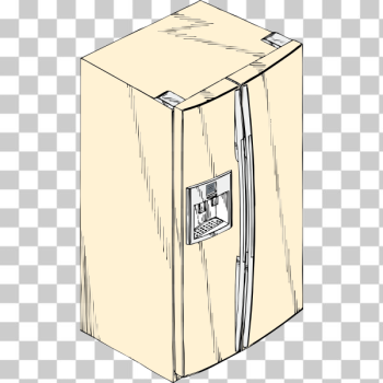 SVG side by side refrigerator SVG side by side refrigerator
