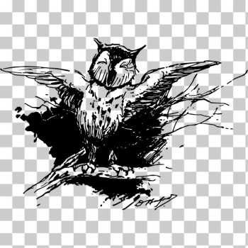 SVG Signing owl vector graphics SVG Signing owl vector graphics