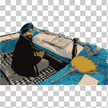 SVG Sikh Man SVG Sikh Man