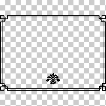 SVG Silent film black and white template