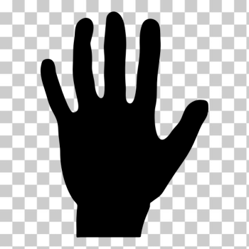 SVG Silhouette hand SVG Silhouette hand