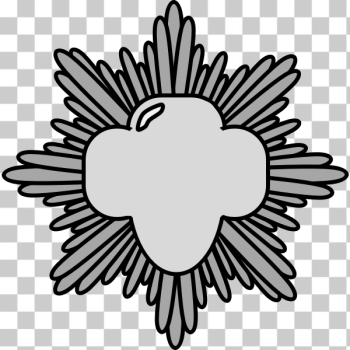 SVG Silver award pin vector illustration