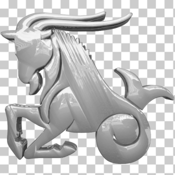 SVG Silver Capricorn SVG Silver Capricorn