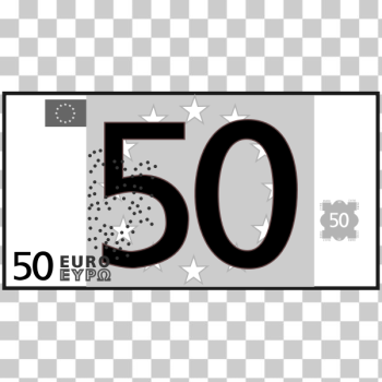 SVG simple 50 euro SVG simple 50 euro