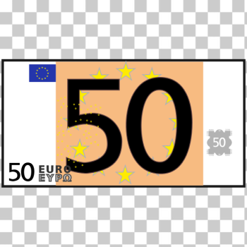 SVG simple 50 euro SVG simple 50 euro
