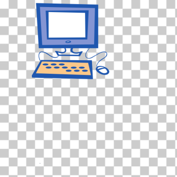 SVG Simple computer vector drawing SVG Simple computer vector drawing