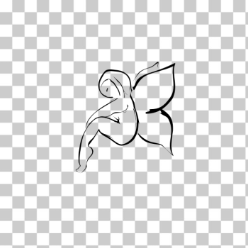 SVG Simple fairy