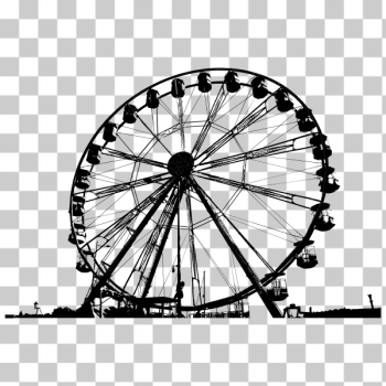 SVG Simple Ferris wheel SVG Simple Ferris wheel