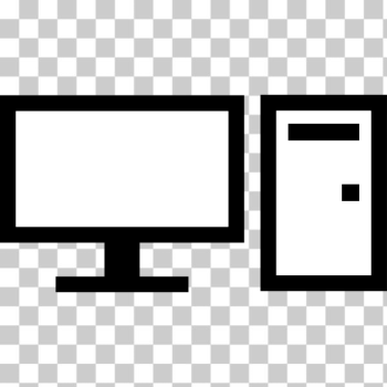 SVG Simple PC image SVG Simple PC image