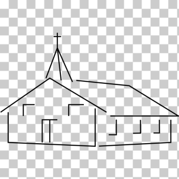 SVG Simple vector drawing of church SVG Simple vector drawing of church