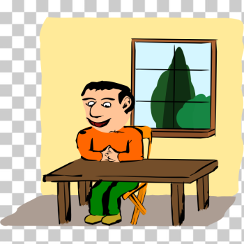 SVG Sitting at the table SVG Sitting at the table