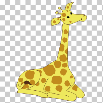 SVG Sitting giraffe SVG Sitting giraffe