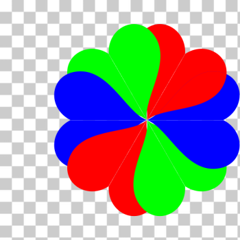 SVG Six Heart Flower SVG Six Heart Flower