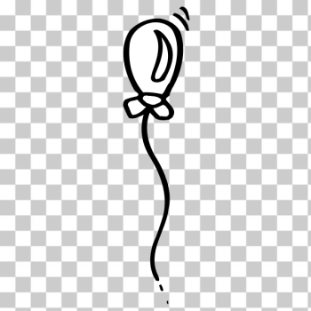 SVG Sketch of balloon SVG Sketch of balloon