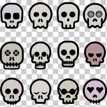 SVG Skull emoji SVG Skull emoji