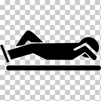 SVG Sleeping man symbol vector drawing SVG Sleeping man symbol vector drawing