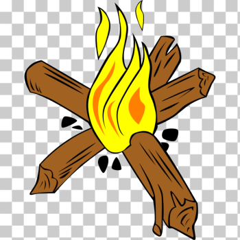SVG Small campfires vector clip art SVG Small campfires vector clip art