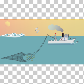 SVG Small fishing boat SVG Small fishing boat