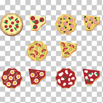 SVG Small pizzas