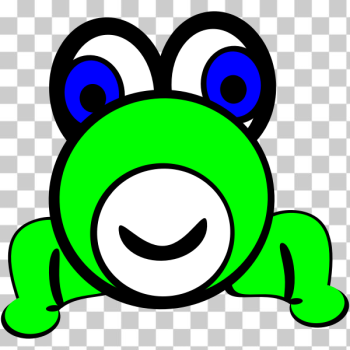 SVG Smiling cartoon frog SVG Smiling cartoon frog