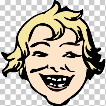 SVG Smiling child vector graphics SVG Smiling child vector graphics