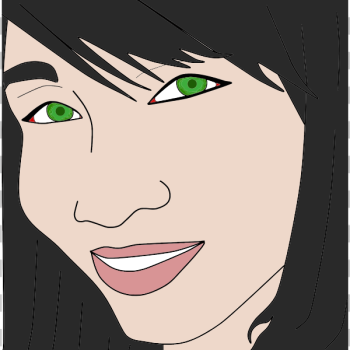 SVG Smiling lady portrait SVG Smiling lady portrait