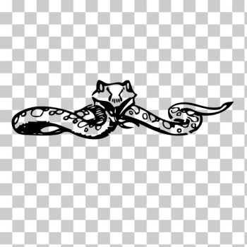 SVG Snake clip art SVG Snake clip art