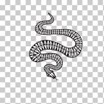 SVG Snake silhouette monochrome SVG Snake silhouette monochrome