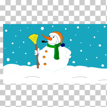 SVG Snowman 7 SVG Snowman 7