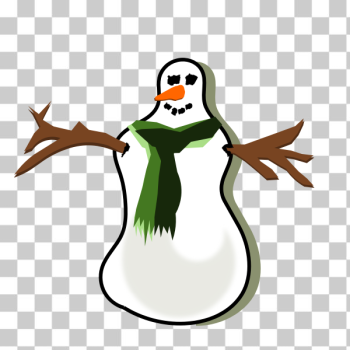 SVG Snowman abstract SVG Snowman abstract
